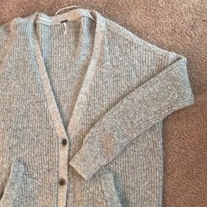 Free People Button Down Cardigan